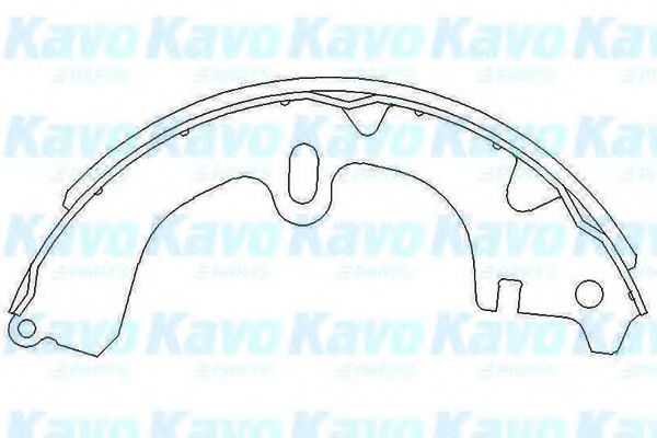 KAVO PARTS KBS-9914 Тормозные колодоки для TOYOTA (Тойота/тоета)