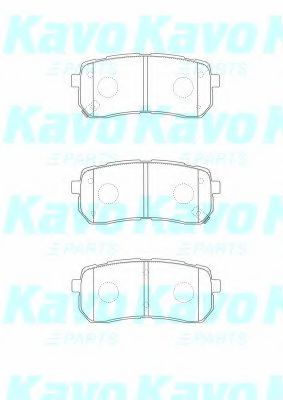 KAVO PARTS BP-3036 Тормозные колодки для HYUNDAI IX55 (Хендай Их55) KAVO PARTS BP-3036 Тормозные колодки для HYUNDAI IX55 (Хендай Их55)