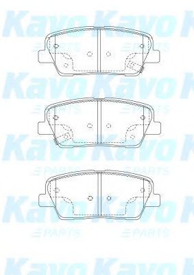 KAVO PARTS BP-3039 Тормозные колодки для HYUNDAI GENESIS (Хендай Гэнэсис) KAVO PARTS BP-3039 Тормозные колодки для HYUNDAI GENESIS (Хендай Гэнэсис)