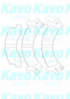 KAVO PARTS BP-3518 Тормозные колодки для ISUZU ELF (Исузу Элф) KAVO PARTS BP-3518 Тормозные колодки для ISUZU ELF (Исузу Элф)