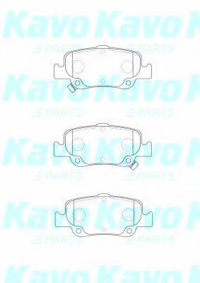 KAVO PARTS BP-9129 Тормозные колодки для TOYOTA (Тойота/тоета) KAVO PARTS BP-9129 Тормозные колодки для TOYOTA (Тойота/тоета)