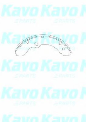 KAVO PARTS BS-3918 Тормозные колодоки для ISUZU ELF (Исузу Элф) KAVO PARTS BS-3918 Тормозные колодоки для ISUZU ELF (Исузу Элф)