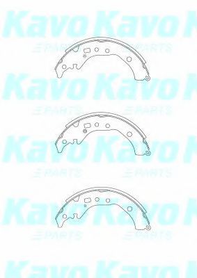 KAVO PARTS BS-9948 Тормозные колодоки для SUBARU TREZIA (Субару Трэзиа) KAVO PARTS BS-9948 Тормозные колодоки для SUBARU TREZIA (Субару Трэзиа)