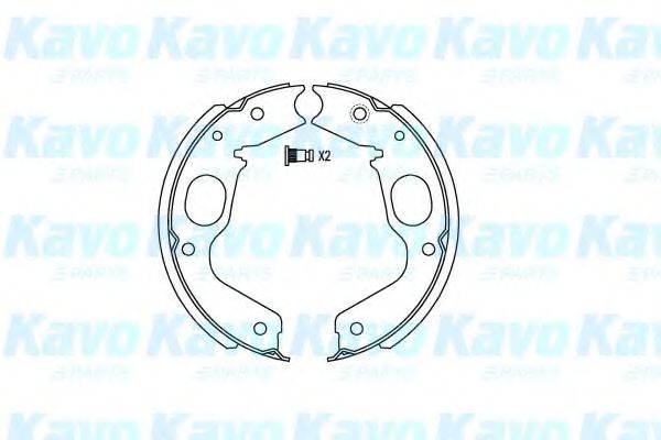 KAVO PARTS BS-6423 Тормозные колодоки для MITSUBISHI CHALLENGER (Митсубиши/митсубиси Чаллэнгэр) KAVO PARTS BS-6423 Тормозные колодоки для MITSUBISHI CHALLENGER (Митсубиши/митсубиси Чаллэнгэр)