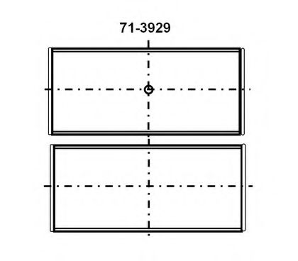 GLYCO 71-3929/4 STD Шатунный подшипник для AUDI TT (Ауди Тт) GLYCO 71-3929/4 STD Шатунный подшипник для AUDI TT (Ауди Тт)