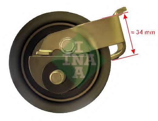 INA 531 0399 20 Натяжной ролик, ремень ГРМ для VOLKSWAGEN NOVO FUSCA (Фольксваген Ноvо фусcа) INA 531 0399 20 Натяжной ролик, ремень ГРМ для VOLKSWAGEN NOVO FUSCA (Фольксваген Ноvо фусcа)
