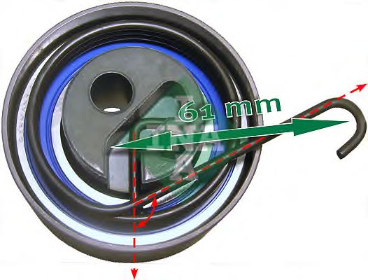 INA 531 0535 20 Натяжной ролик, ремень ГРМ для OPEL MERIVA B (Опель Мерива б) INA 531 0535 20 Натяжной ролик, ремень ГРМ для OPEL MERIVA B (Опель Мерива б)