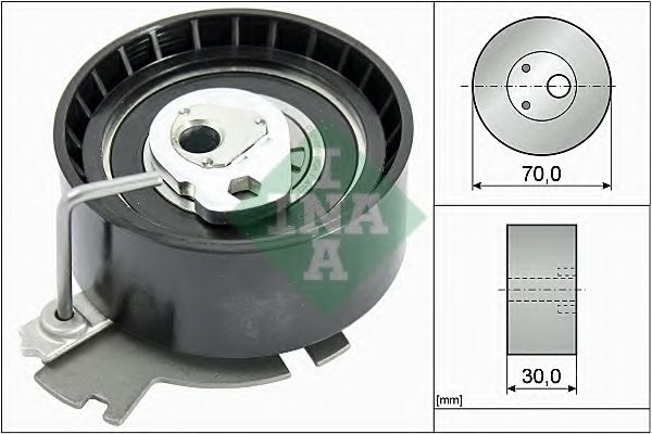 INA 531 0632 10 Натяжной ролик, ремень ГРМ для PEUGEOT 207 (Пежо 207) INA 531 0632 10 Натяжной ролик, ремень ГРМ для PEUGEOT 207 (Пежо 207)