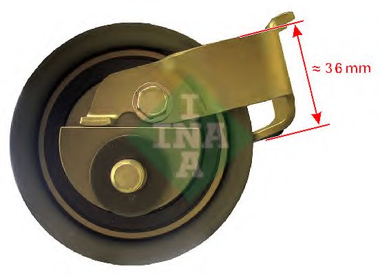 INA 531 0500 20 Натяжной ролик, ремень ГРМ для VOLKSWAGEN NOVO FUSCA (Фольксваген Ноvо фусcа) INA 531 0500 20 Натяжной ролик, ремень ГРМ для VOLKSWAGEN NOVO FUSCA (Фольксваген Ноvо фусcа)