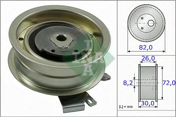 INA 531 0203 20 Натяжной ролик, ремень ГРМ для SEAT ALTEA (Сеат Алтэа) INA 531 0203 20 Натяжной ролик, ремень ГРМ для SEAT ALTEA (Сеат Алтэа)