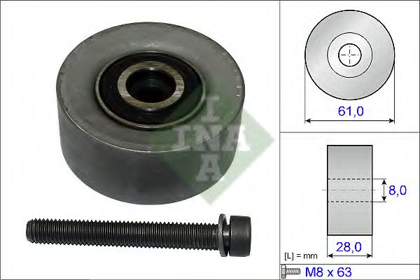 INA 532 0472 10 Паразитный Ведущий ролик, зубчатый ремень для OPEL ASTRA H HATCH (Опель Астра н хэтчбек) INA 532 0472 10 Паразитный Ведущий ролик, зубчатый ремень для OPEL ASTRA H HATCH (Опель Астра н хэтчбек)