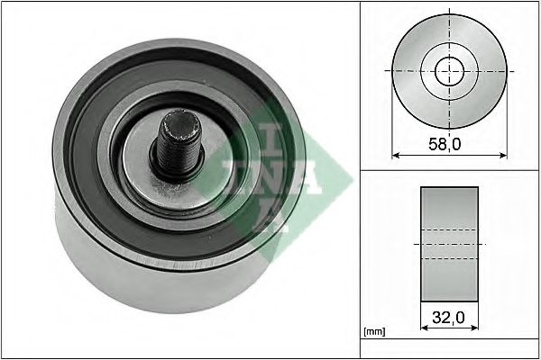 INA 532 0540 10 Паразитный Ведущий ролик, зубчатый ремень для KIA (Киа) INA 532 0540 10 Паразитный Ведущий ролик, зубчатый ремень для KIA (Киа)