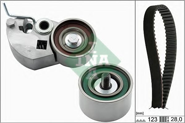 INA 530 0542 10 Комплект ремня ГРМ для HYUNDAI AZERA (Хендай Азэра) INA 530 0542 10 Комплект ремня ГРМ для HYUNDAI AZERA (Хендай Азэра)