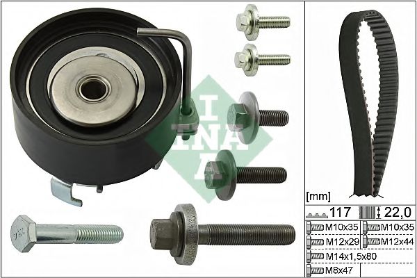 INA 530 0495 10 Комплект ремня ГРМ для FORD ECOSPORT (Форд Эcоспорт) INA 530 0495 10 Комплект ремня ГРМ для FORD ECOSPORT (Форд Эcоспорт)