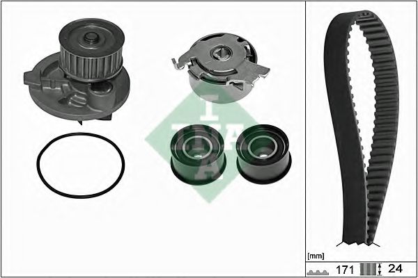 INA 530 0358 31 Комплект ремня ГРМ для PONTIAC (Понтиак) INA 530 0358 31 Комплект ремня ГРМ для PONTIAC (Понтиак)