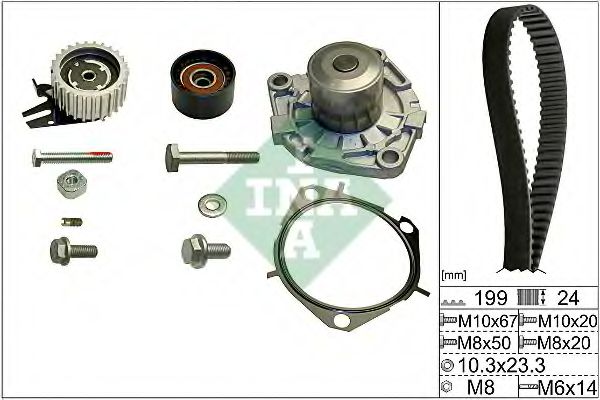 INA 530 0562 30 Комплект ремня ГРМ для OPEL ASTRA J (Опель Астра джи) INA 530 0562 30 Комплект ремня ГРМ для OPEL ASTRA J (Опель Астра джи)