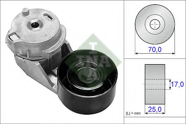INA 534 0206 10 Натяжитель ремня, клиновой зубча для GMC (Джиэмси) INA 534 0206 10 Натяжитель ремня, клиновой зубча для GMC (Джиэмси)