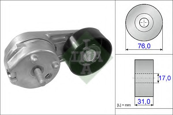 INA 534 0225 10 Натяжитель ремня, клиновой зубча для FORD USA ESCAPE (Форд сша Эскейп) INA 534 0225 10 Натяжитель ремня, клиновой зубча для FORD USA ESCAPE (Форд сша Эскейп)
