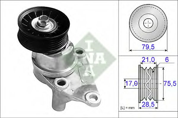 INA 534 0236 10 Натяжитель ремня, клиновой зубча для CHEVROLET TAHOE (Шевроле Тахоэ) INA 534 0236 10 Натяжитель ремня, клиновой зубча для CHEVROLET TAHOE (Шевроле Тахоэ)