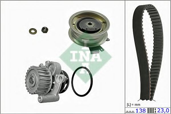 INA 530 0171 30 Комплект ремня ГРМ для VOLKSWAGEN GOL IV (Фольксваген Гол иv) INA 530 0171 30 Комплект ремня ГРМ для VOLKSWAGEN GOL IV (Фольксваген Гол иv)