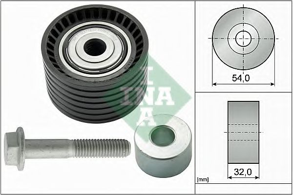 INA 532 0654 10 Паразитный Ведущий ролик, зубчатый ремень для RENAULT DUSTER (Рено Дастер) INA 532 0654 10 Паразитный Ведущий ролик, зубчатый ремень для RENAULT DUSTER (Рено Дастер)