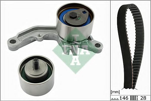 INA 530 0641 10 Комплект ремня ГРМ для DODGE CARAVAN (Додж Караван) INA 530 0641 10 Комплект ремня ГРМ для DODGE CARAVAN (Додж Караван)