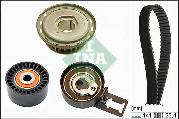 INA 530 0631 10 Комплект ремня ГРМ для MAZDA 3 (Мазда 3) INA 530 0631 10 Комплект ремня ГРМ для MAZDA 3 (Мазда 3)