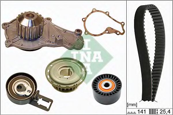 INA 530 0631 30 Комплект ремня ГРМ для MAZDA PREMACY (Мазда Premacy) INA 530 0631 30 Комплект ремня ГРМ для MAZDA PREMACY (Мазда Premacy)
