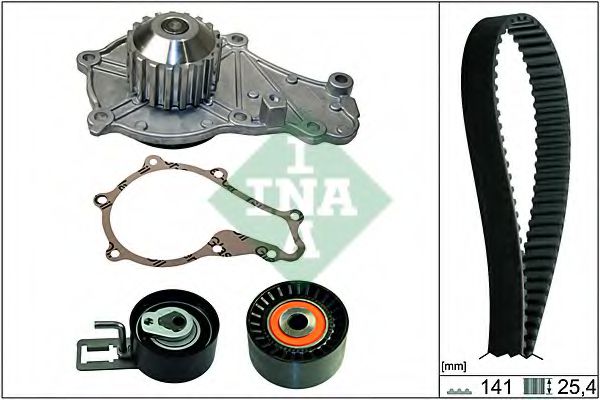 INA 530 0612 30 Комплект ремня ГРМ для MAZDA PREMACY (Мазда Premacy) INA 530 0612 30 Комплект ремня ГРМ для MAZDA PREMACY (Мазда Premacy)