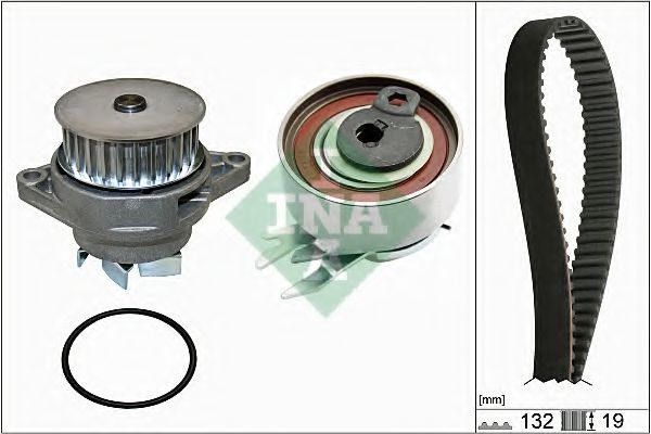 INA 530 0165 30 Комплект ремня ГРМ для VOLKSWAGEN POLO (Фольксваген Поло) INA 530 0165 30 Комплект ремня ГРМ для VOLKSWAGEN POLO (Фольксваген Поло)