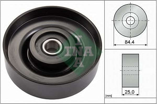 INA 532 0827 10 Паразитный ведущий ролик, поликлиновой ремень для NISSAN PRIMERA (Ниссан Примера) INA 532 0827 10 Паразитный ведущий ролик, поликлиновой ремень для NISSAN PRIMERA (Ниссан Примера)