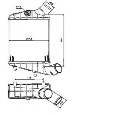 NRF 30124 Интеркулер для LANCIA LYBRA SW (Лансиа/лянча Либра св) NRF 30124 Интеркулер для LANCIA LYBRA SW (Лансиа/лянча Либра св)