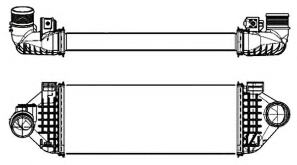 NRF 30321 Интеркулер для FORD S-MAX (Форд S макс) NRF 30321 Интеркулер для FORD S-MAX (Форд S макс)