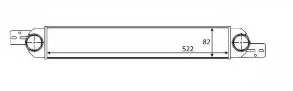 NRF 30512 Интеркулер 