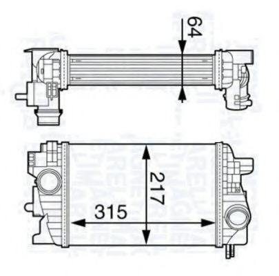 NRF 30534 Интеркулер 