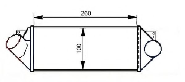NRF 30542 Интеркулер 
