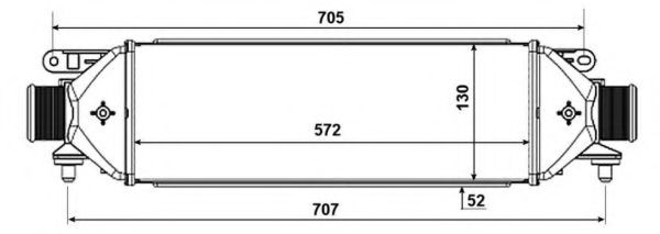 NRF 30752 Интеркулер 