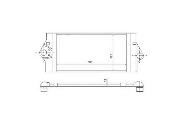 NRF 30893 Интеркулер 