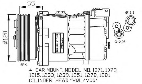 NRF 32206G Компрессор, кондиционер для AUDI TT (Ауди Тт) NRF 32206G Компрессор, кондиционер для AUDI TT (Ауди Тт)