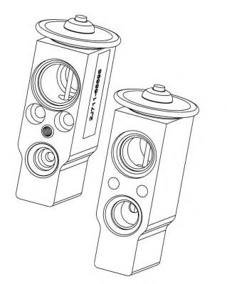 NRF 38375 Расширительный клапан, кондиционер для OPEL VECTRA B (Опель Вектра б) NRF 38375 Расширительный клапан, кондиционер для OPEL VECTRA B (Опель Вектра б)