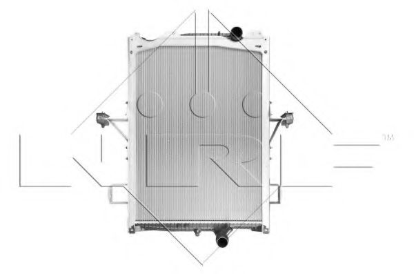 NRF 50192 Радиатор, охлаждение двигателя для VOLVO FM (Вольво Фм) NRF 50192 Радиатор, охлаждение двигателя для VOLVO FM (Вольво Фм)