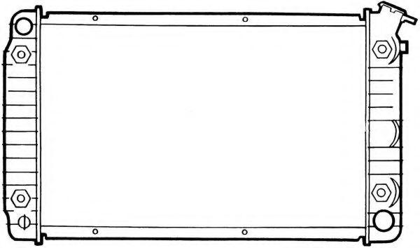 NRF 50353 Радиатор, охлаждение двигателя для PONTIAC (Понтиак) NRF 50353 Радиатор, охлаждение двигателя для PONTIAC (Понтиак)