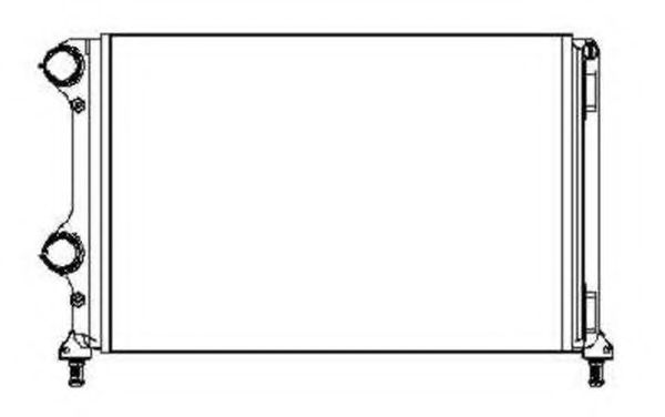 NRF 53245 Радиатор, охлаждение двигателя для FIAT (Фиат) NRF 53245 Радиатор, охлаждение двигателя для FIAT (Фиат)