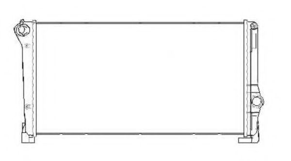 NRF 53248 Радиатор, охлаждение двигателя для FIAT IDEA (Фиат Идэа) NRF 53248 Радиатор, охлаждение двигателя для FIAT IDEA (Фиат Идэа)
