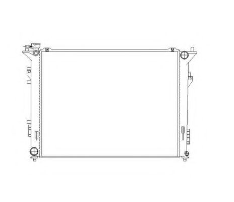 NRF 53493 Радиатор, охлаждение двигателя 