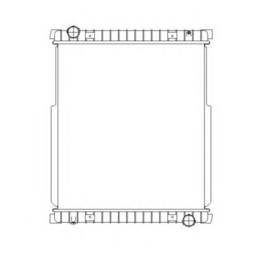 NRF 53538 Радиатор, охлаждение двигателя 