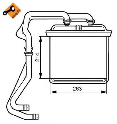 NRF 54215 Теплообменник, отопление салона для IVECO DAILY IV (Ивеко Даилъ иv) NRF 54215 Теплообменник, отопление салона для IVECO DAILY IV (Ивеко Даилъ иv)