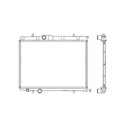 NRF 58267 Радиатор, охлаждение двигателя для CITROËN XSARA PICASSO (CитроËн Ксара пикассо) NRF 58267 Радиатор, охлаждение двигателя для CITROËN XSARA PICASSO (CитроËн Ксара пикассо)