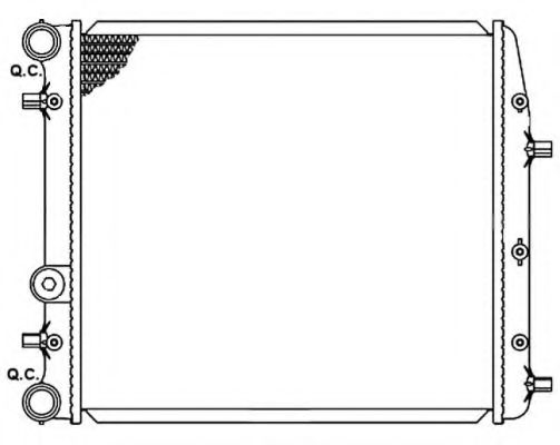 NRF 58337 Радиатор, охлаждение двигателя для SEAT IBIZA IV (Сеат Ибица 4) NRF 58337 Радиатор, охлаждение двигателя для SEAT IBIZA IV (Сеат Ибица 4)