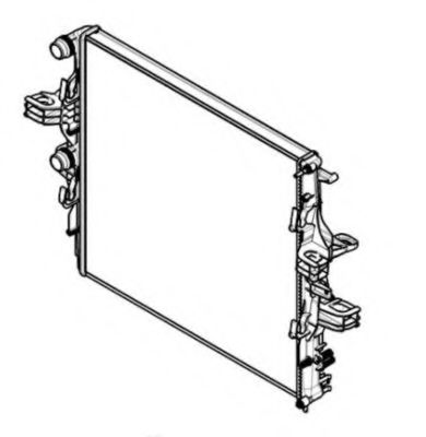 NRF 58431 Радиатор, охлаждение двигателя для IVECO DAILY V (Ивеко Даилъ v) NRF 58431 Радиатор, охлаждение двигателя для IVECO DAILY V (Ивеко Даилъ v)